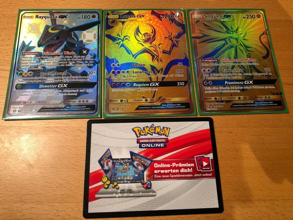 Pokemon 3 Promo Fullart GX Karten ab 1.- | Kaufen auf Ricardo