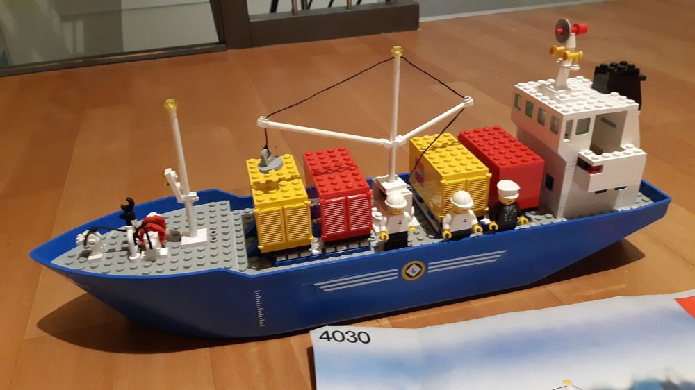 Lego Containerschiff 4030 mit Anleitung | Kaufen auf Ricardo