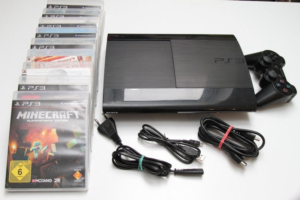 Sony Playstation 3 500GB mit Spielen Kaufen auf Ricardo