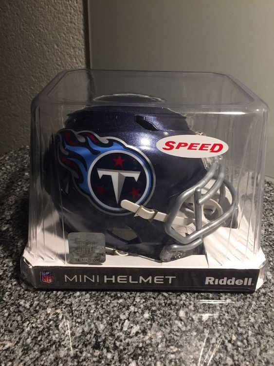 Casque Football Riddell Mini Tennessee Titans - Collection NFL 1975-80