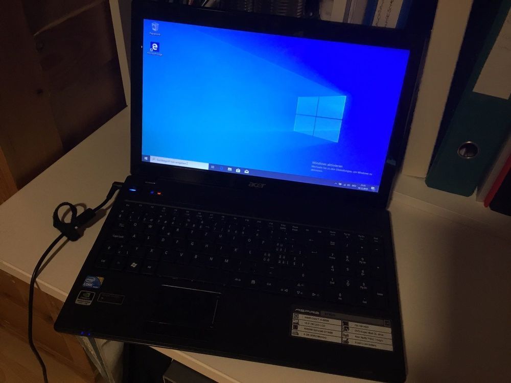 Апгрейд ноутбука acer aspire 5742g