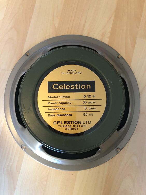 2x Celestion G12H Heritage Speakers 30W | Kaufen auf Ricardo