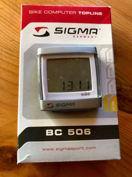 sigma bike computer not showing speed
