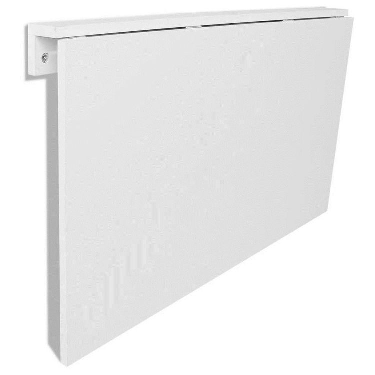 Wandklapptisch Wandtisch Klapptisch Weiß Kinder-Schreibtisch PC-Tisch 100x60cm