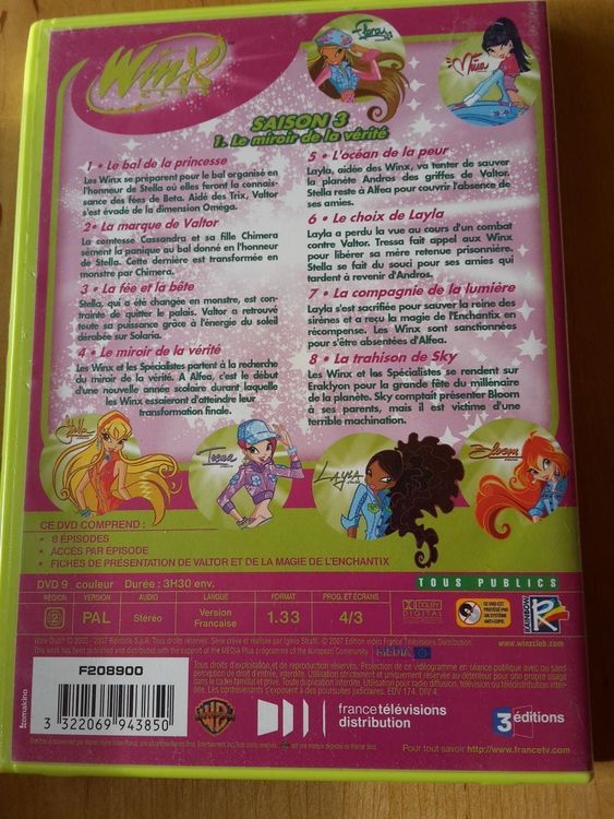 Dvd Winx Club 2 Integral Saison 3 N 1 Kaufen Auf Ricardo