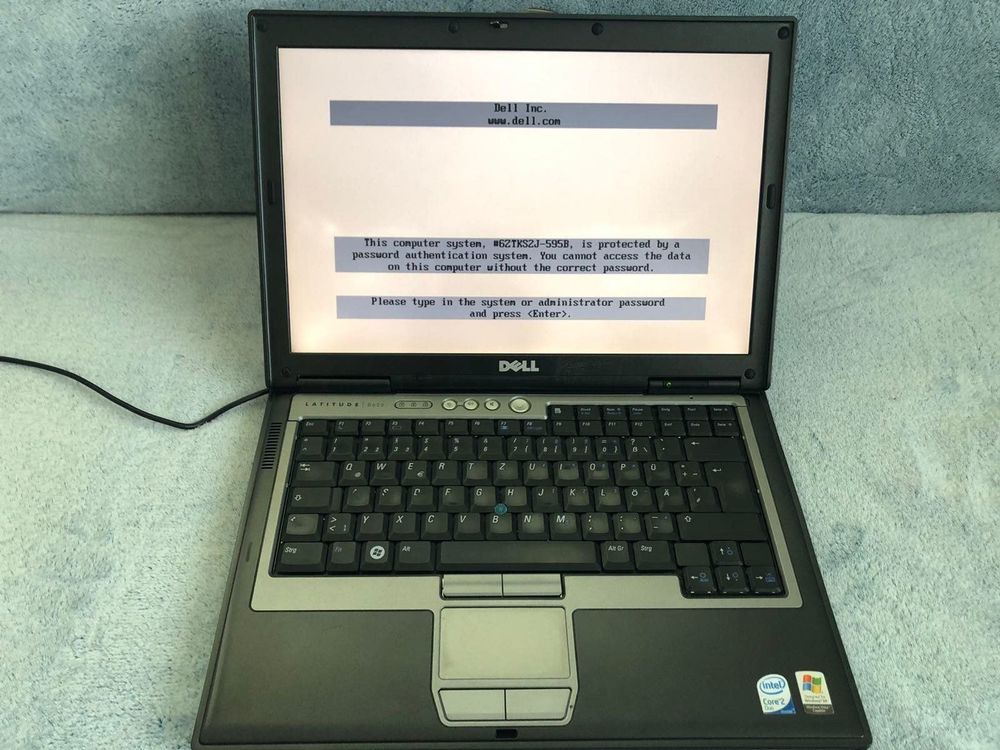 Dell D620 PP18L 14 1 Zoll Bios Password Acheter Sur Ricardo