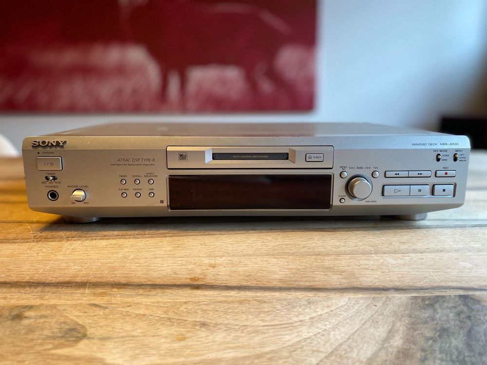Sony Minidisc Player/Recorder MDSJE530 Kaufen auf Ricardo