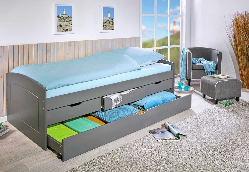 Bett Funktionsbett 90x200 2 In 1 Platz | Kaufen Auf Ricardo