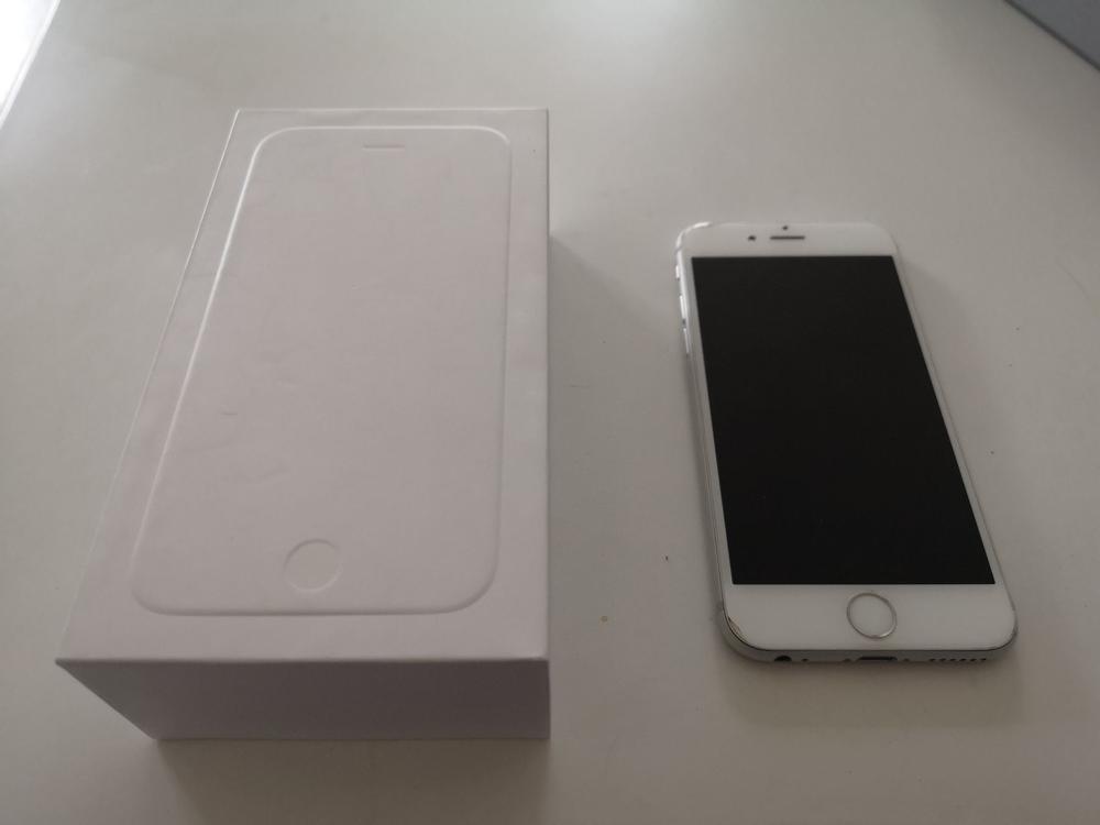 iPhone 6 Silver 16 GB SIMフリー+inforsante.fr