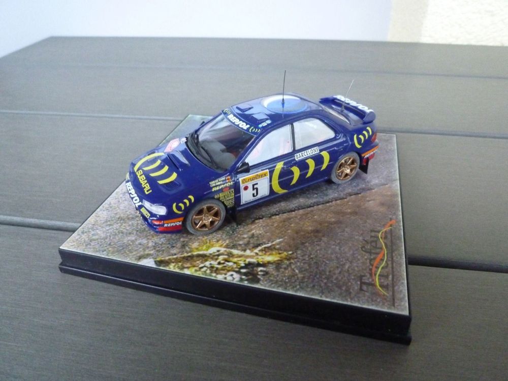 IXO 24RAL028A.22 Subaru Impreza 555, No.5, Rally WM, Tour de Corse 1995, C.Sainz