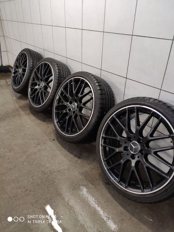 Mercedes Amg Felgen Mit 8 Reifen Kaufen Auf Ricardo