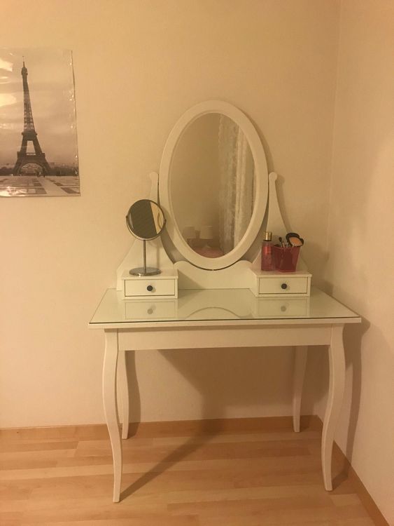 Frisiertisch mit Spiegel (Ikea HEMNES) Kaufen auf Ricardo