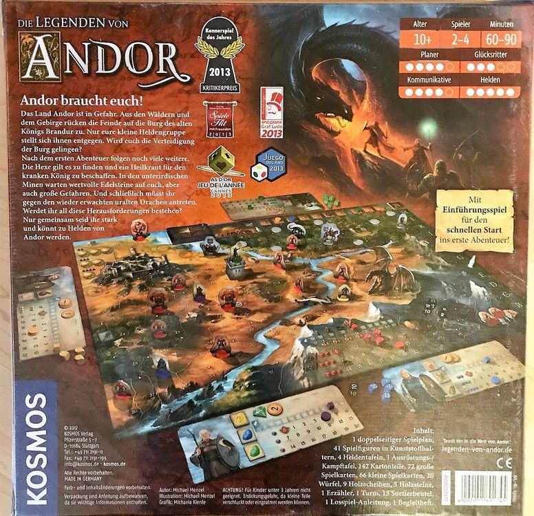 Die Legenden von Andor, Grundspiel NEU | Kaufen auf Ricardo
