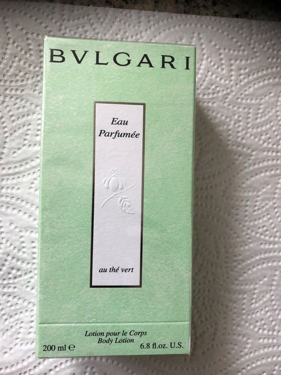 Bulgari "Thé Vert" Body Lotion Kaufen auf Ricardo
