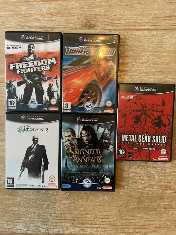 5 jeux GameCube | Acheter sur Ricardo