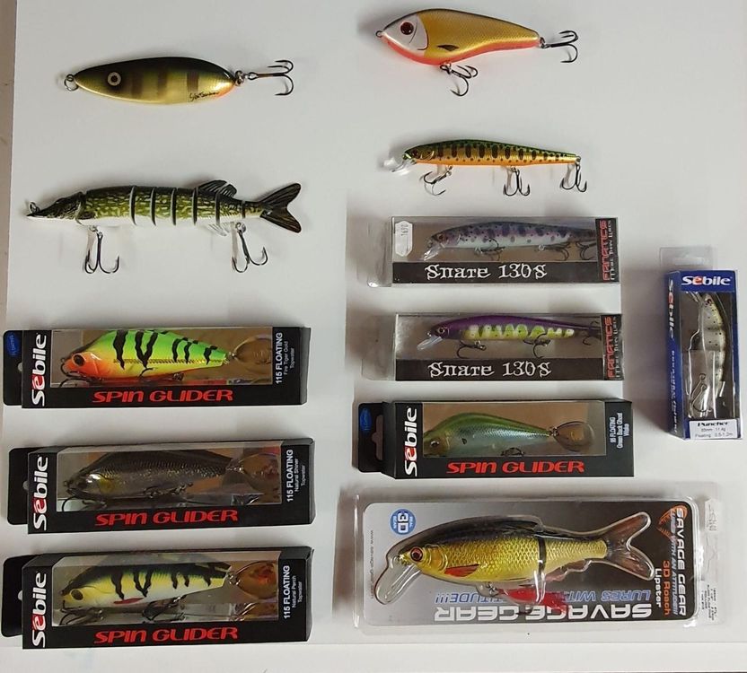 Neuer Hecht Wobbler 14 Cm, 20 Gramm Mit Geräuschkugeln (Neu Und