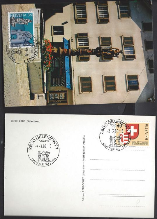 DELEMONT MAX-Karte obl. touristique | Acheter sur Ricardo