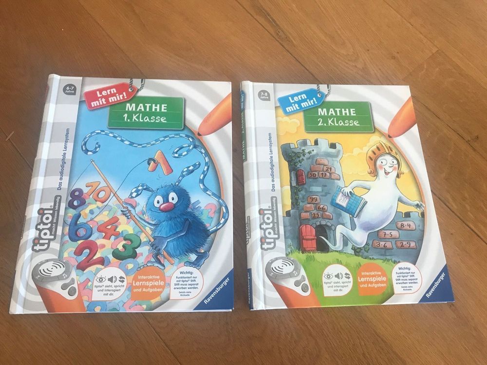 Tiptoi Mathe 1 Klasse Und 2 Klasse Kaufen Auf Ricardo
