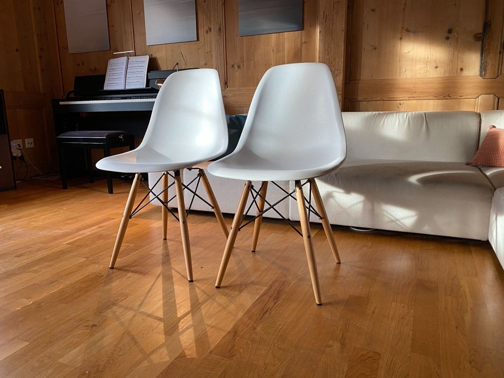 Eames DSW Side Chair, weiss, REPLICA | Kaufen auf Ricardo