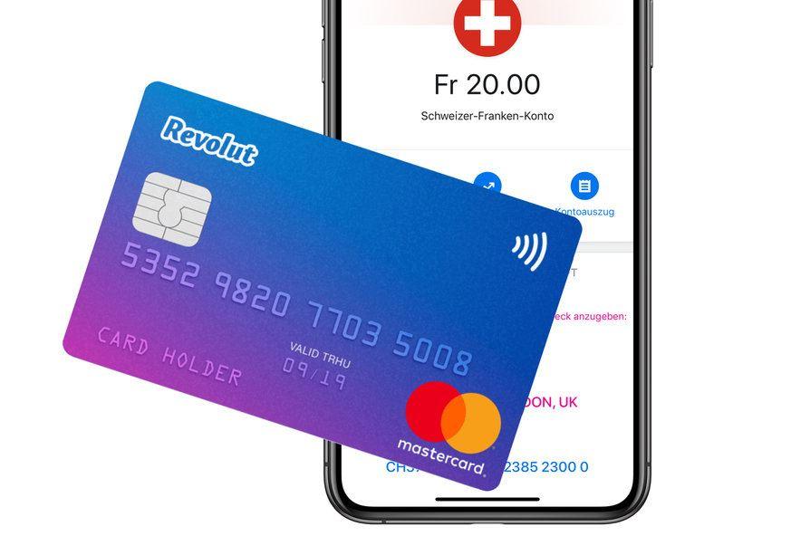 Gratis Kreditkarte / Bankkonto (REVOLUT) | Kaufen auf Ricardo