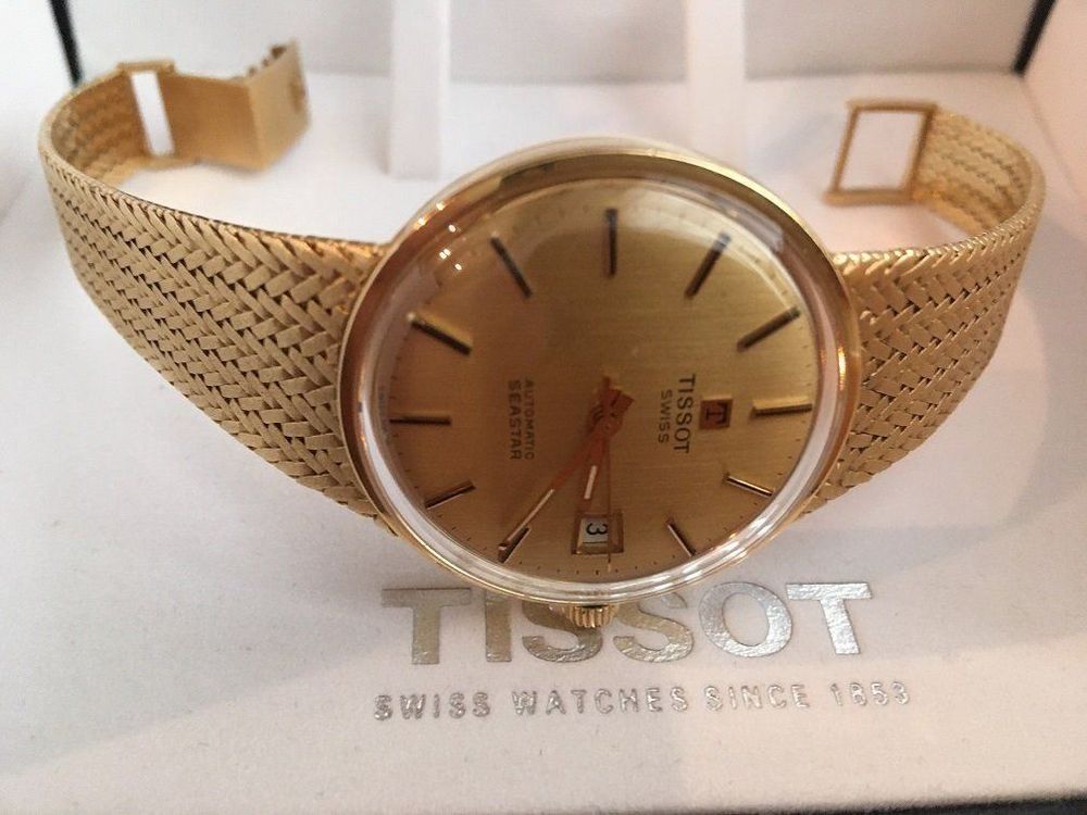 Tissot seastar automatic gold clearance