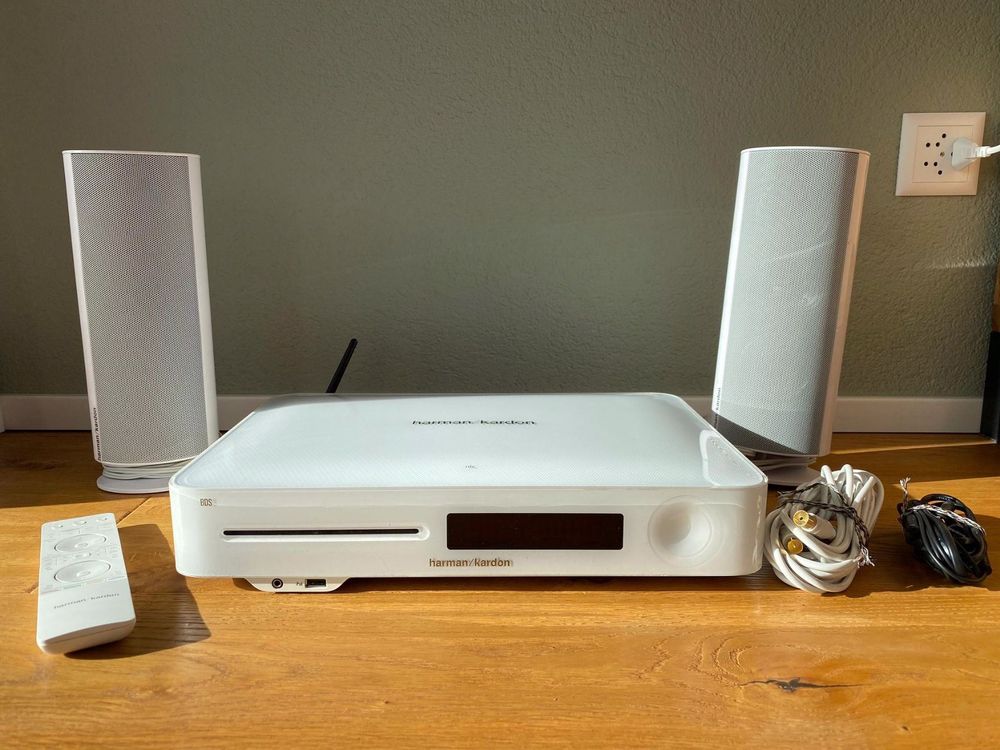 Harman BDS 480 white Stereoanlage 