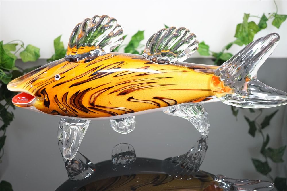 GROßER MURANO GLAS FISCH GLASKUNST Kaufen auf Ricardo