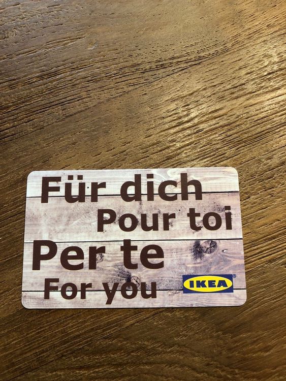 Ikea Gutschein 50.- | Kaufen Auf Ricardo