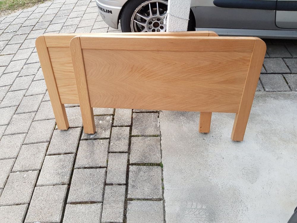 Einzelbett Massivholz 90x200cm | Kaufen auf Ricardo