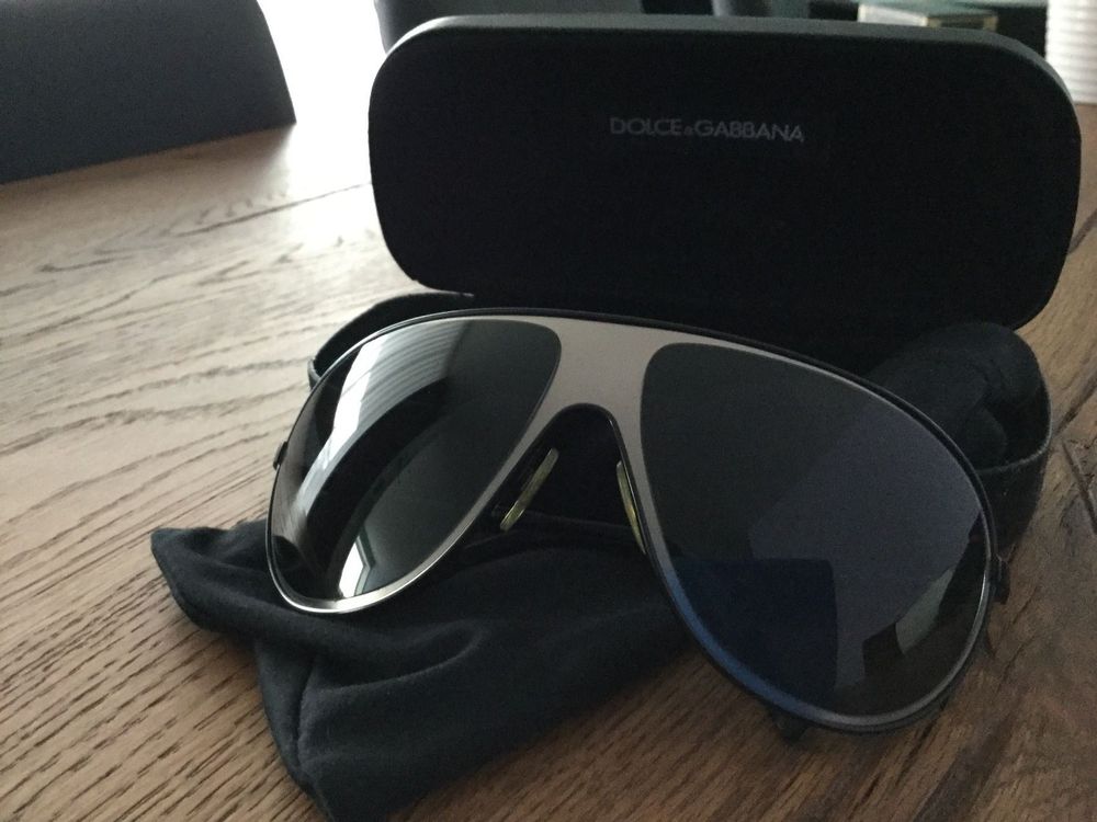 Herren Accessoires Sonnenbrillen Dolce & Gabbana Sonnenbrille Sporty in Schwarz für Herren 