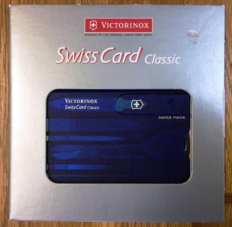 Швейцарская карта victorinox swisscard classic