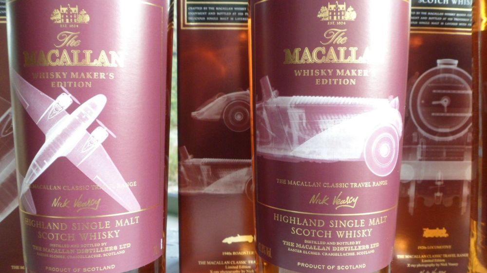 Macallan Whisky Travel Series 4 Flaschen | Kaufen auf Ricardo