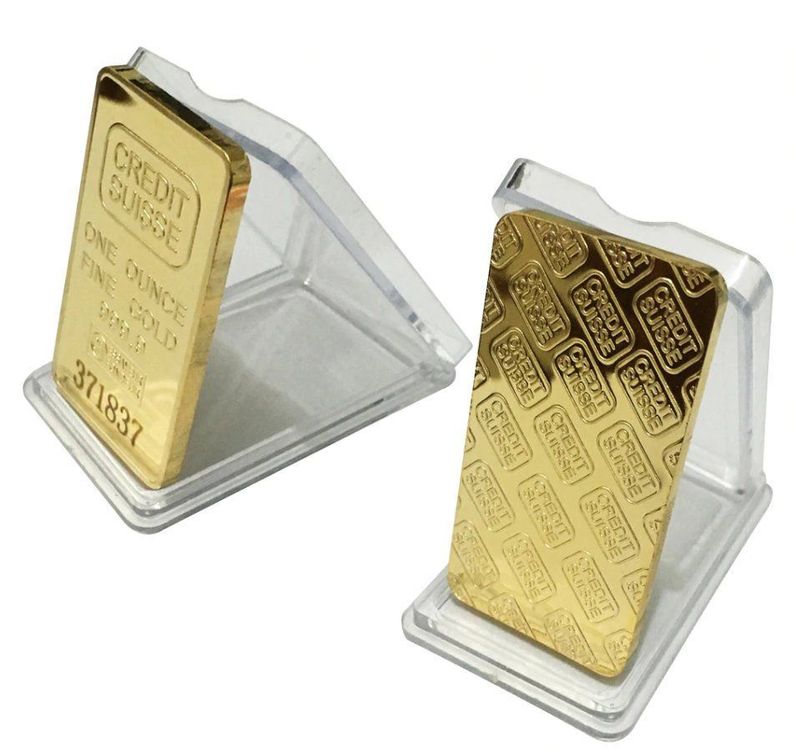 credit suisse gold bar replica
