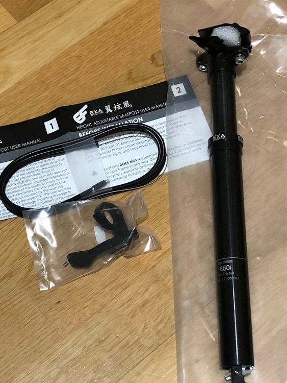 fahrrad verstellbare sattelstütze