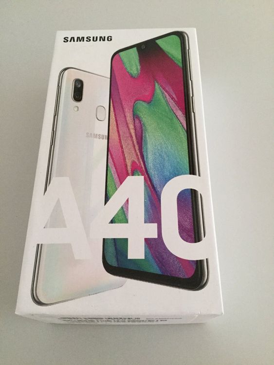 galaxy a40 white