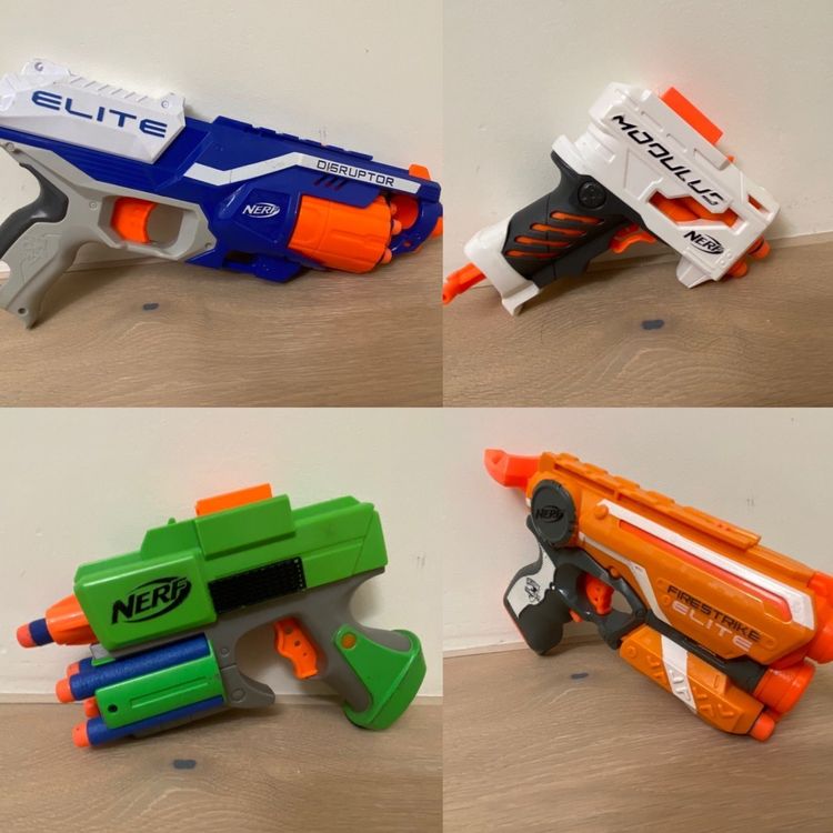 Nerf Blaster Set (4 Modelle) Kaufen auf Ricardo