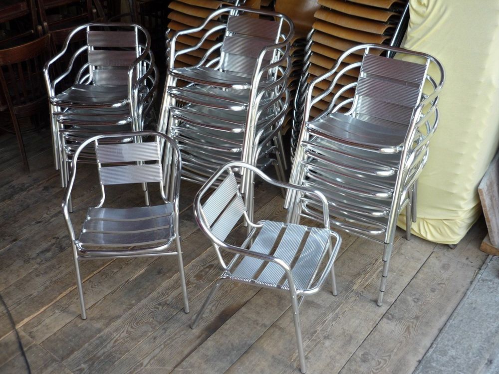 stapelbare Stühle Gartenstühle Alustühle | Kaufen auf Ricardo