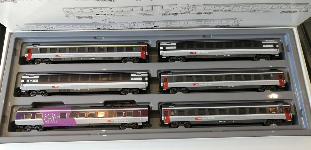 4367 Wagenset Eurocity / SBB / H0 / AC | Kaufen auf Ricardo