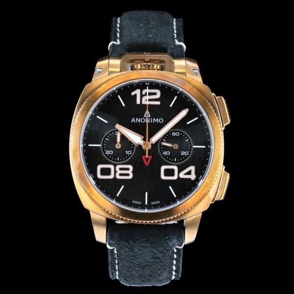 ANONIMO Militare Chronograph Bronze | Comprare su Ricardo