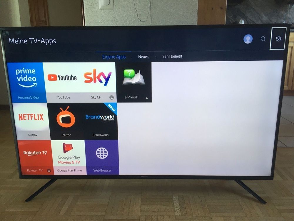 Samsung UHD TV 55 Zoll (mit Fehler) Kaufen auf Ricardo