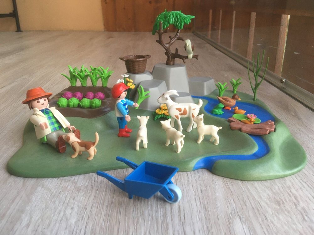 Generation Set Konvolut top Playmobil Alm Bauernhof 4 x Schafe 3