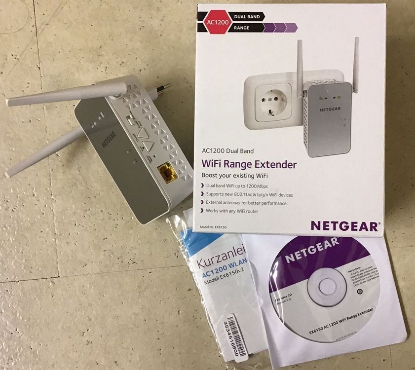 WLANRepeater/AP Netgear EX1650v2 AC1200 kaufen auf Ricardo