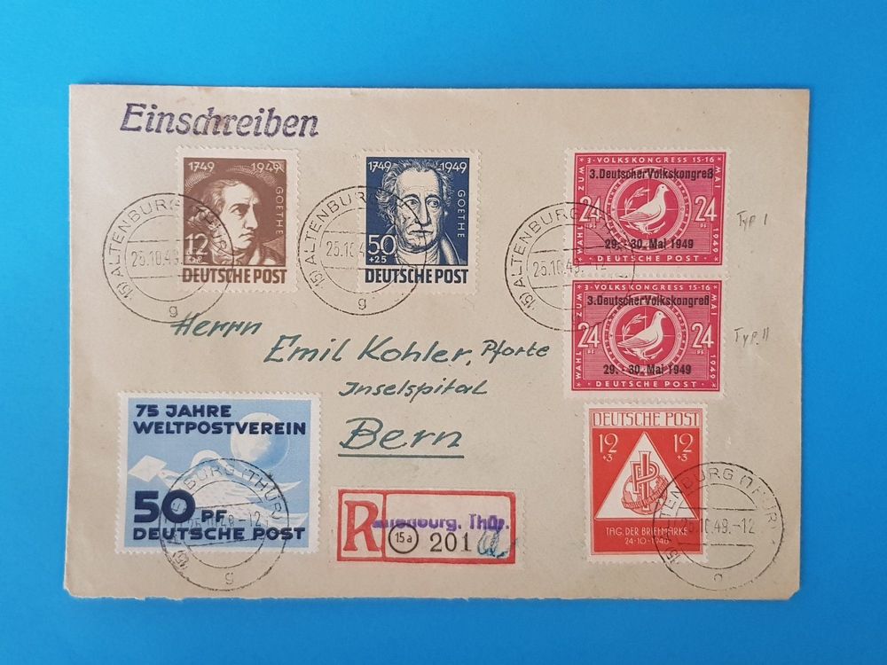 Brief Deutschland - Schweiz 1949 | Kaufen auf Ricardo
