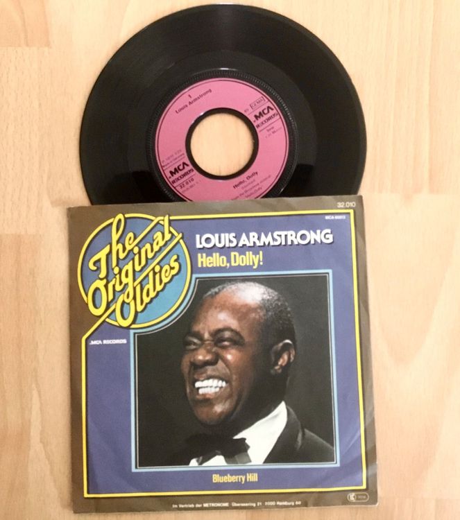 Louis Armstrong 7“Single Jazz Swing Kaufen auf Ricardo