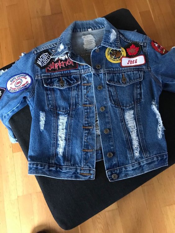 Coole Damen Jeans Jacke Grösse S Kaufen auf Ricardo