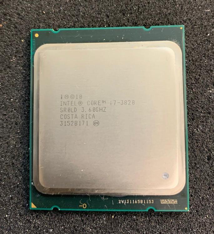 Разгон intel core i7 3820