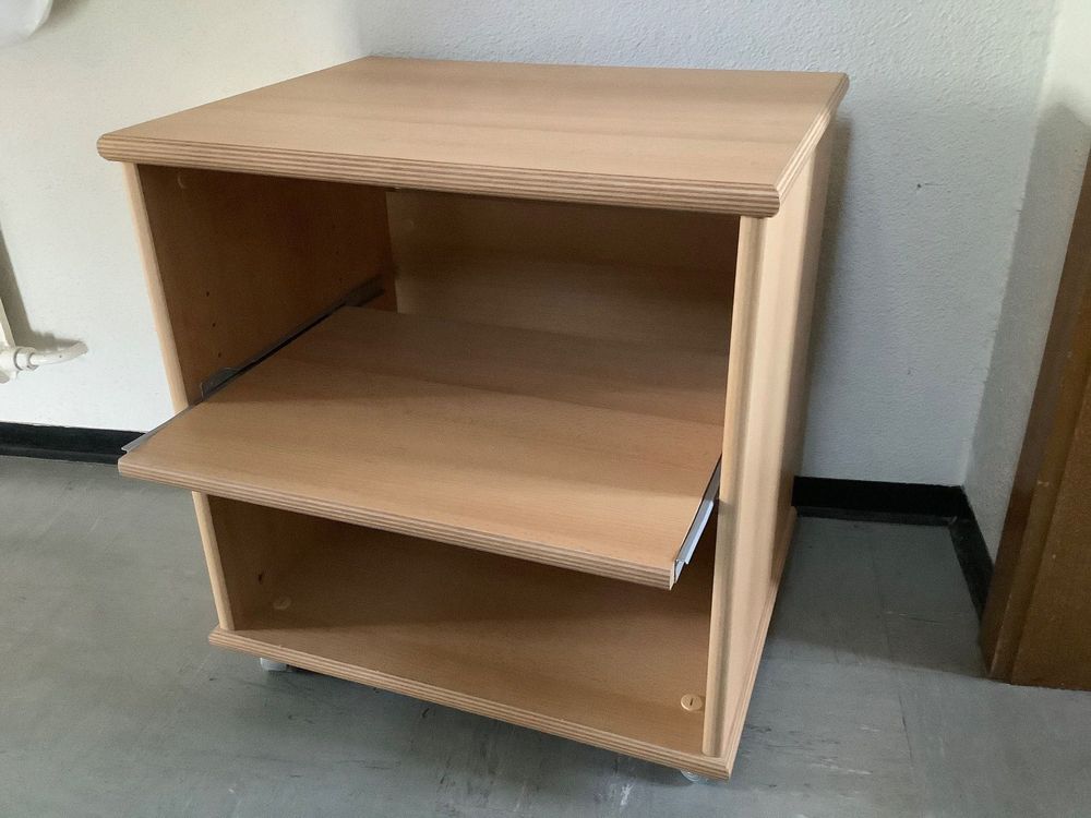 Drucker Rollwagen / DURABLE Multifunktions-Rollwagen Lichtgrau 52,8 x