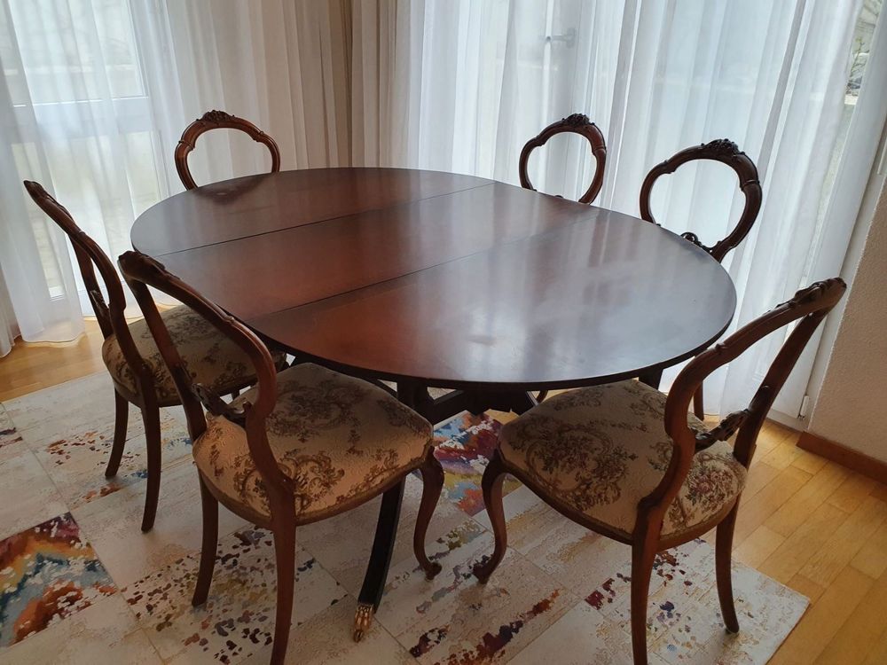 Antiker Gateleg Esstisch klapptisch kaufen auf Ricardo