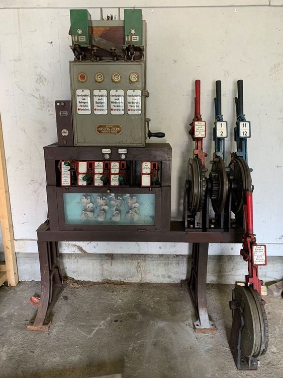 Antikes mechanisches Stellwerk Kaufen auf Ricardo