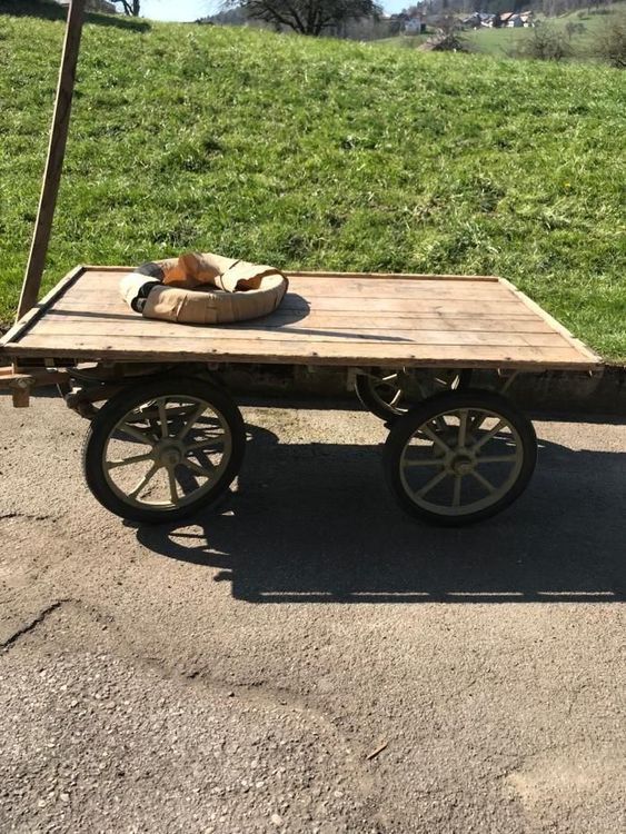 Antiker Holzwagen | Kaufen auf Ricardo